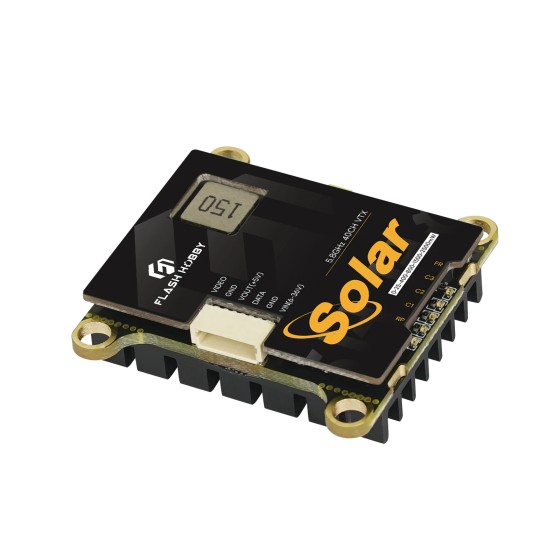 Flash Hobby Solar 5.8GHz 2.5W High Power 40CH VTX Video Transmitter for RC FPV Long Range Fixed-wing Drones DIY